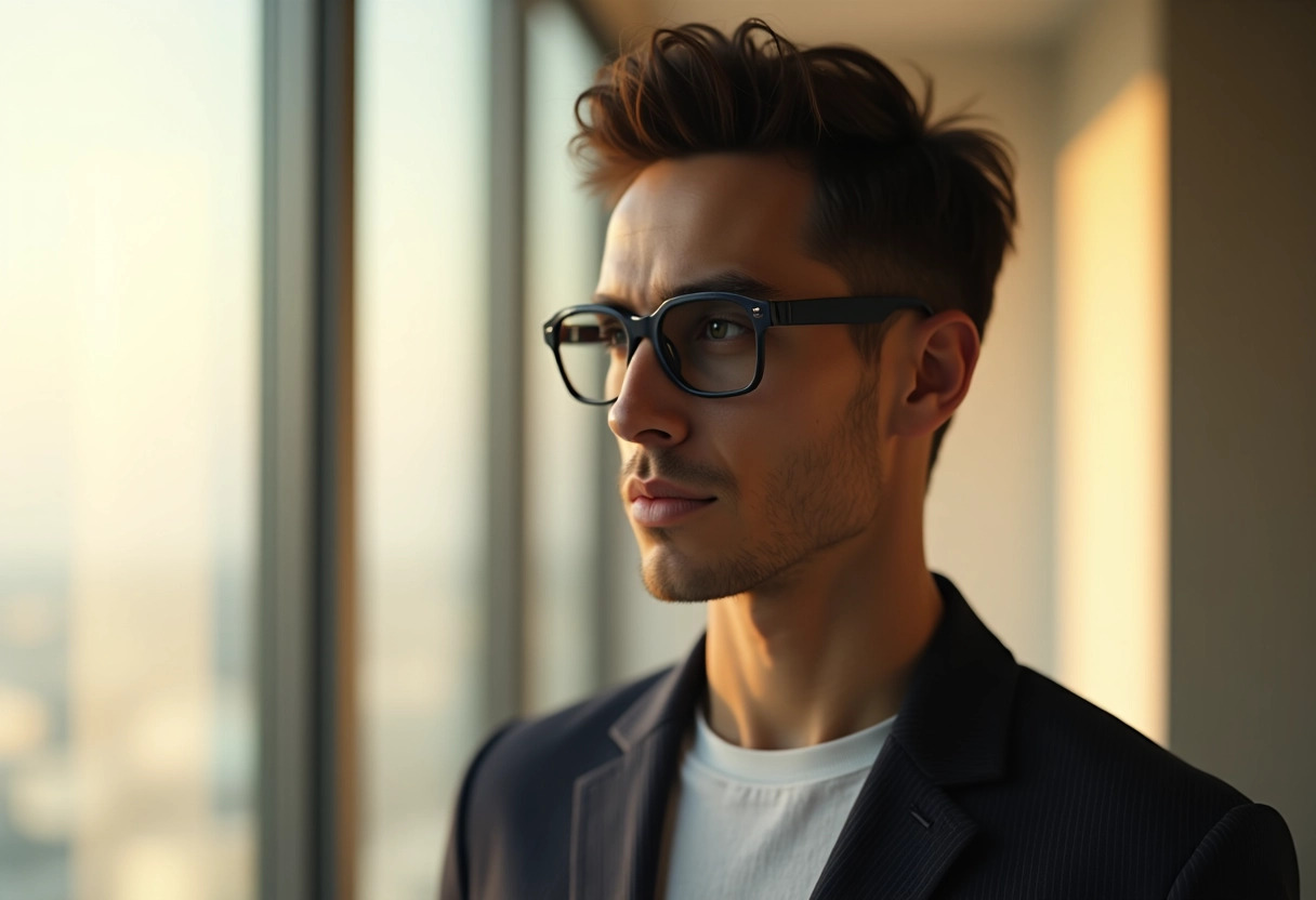 lunettes tendance homme 2024 matériaux