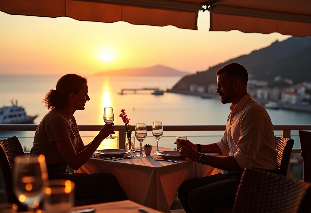 restaurant bord de mer