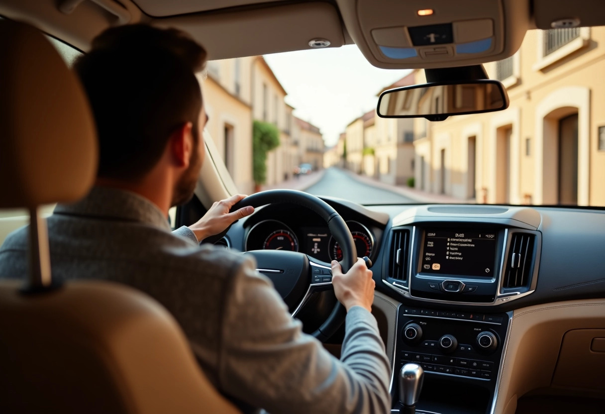 véhicule chauffeur